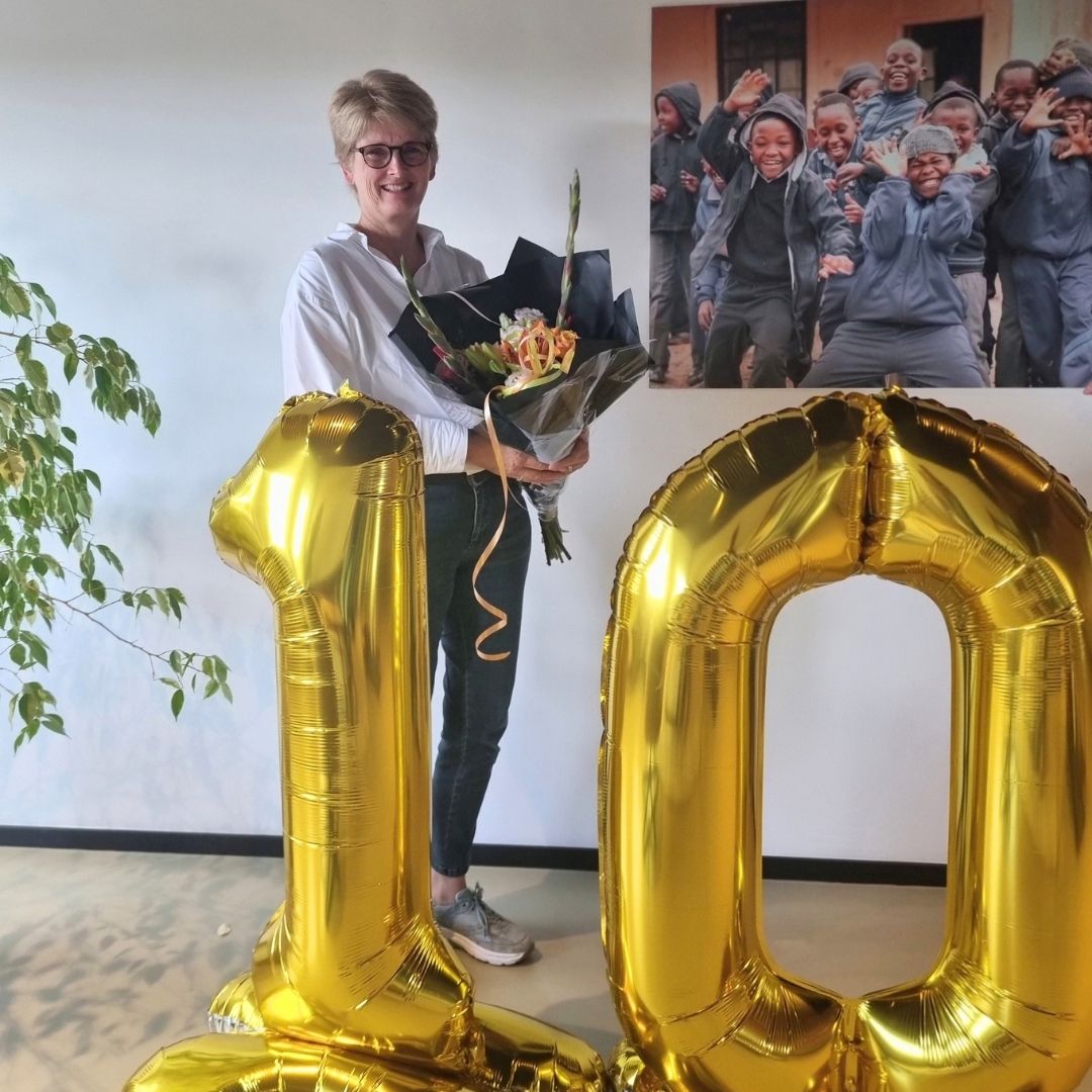 Liesbeth 10 jaar bij HomePlan